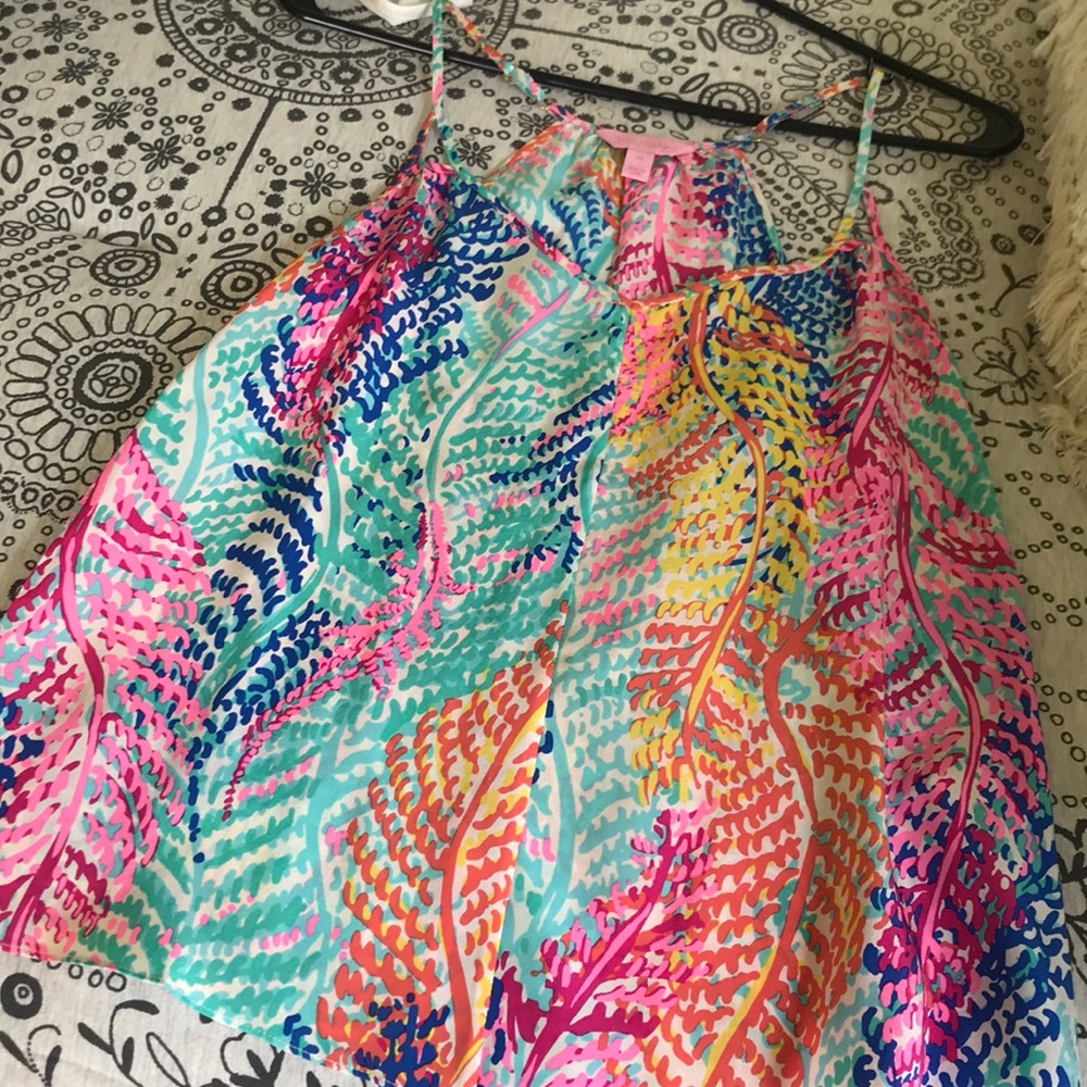 Lily Pulitzer tank never worn size xs!